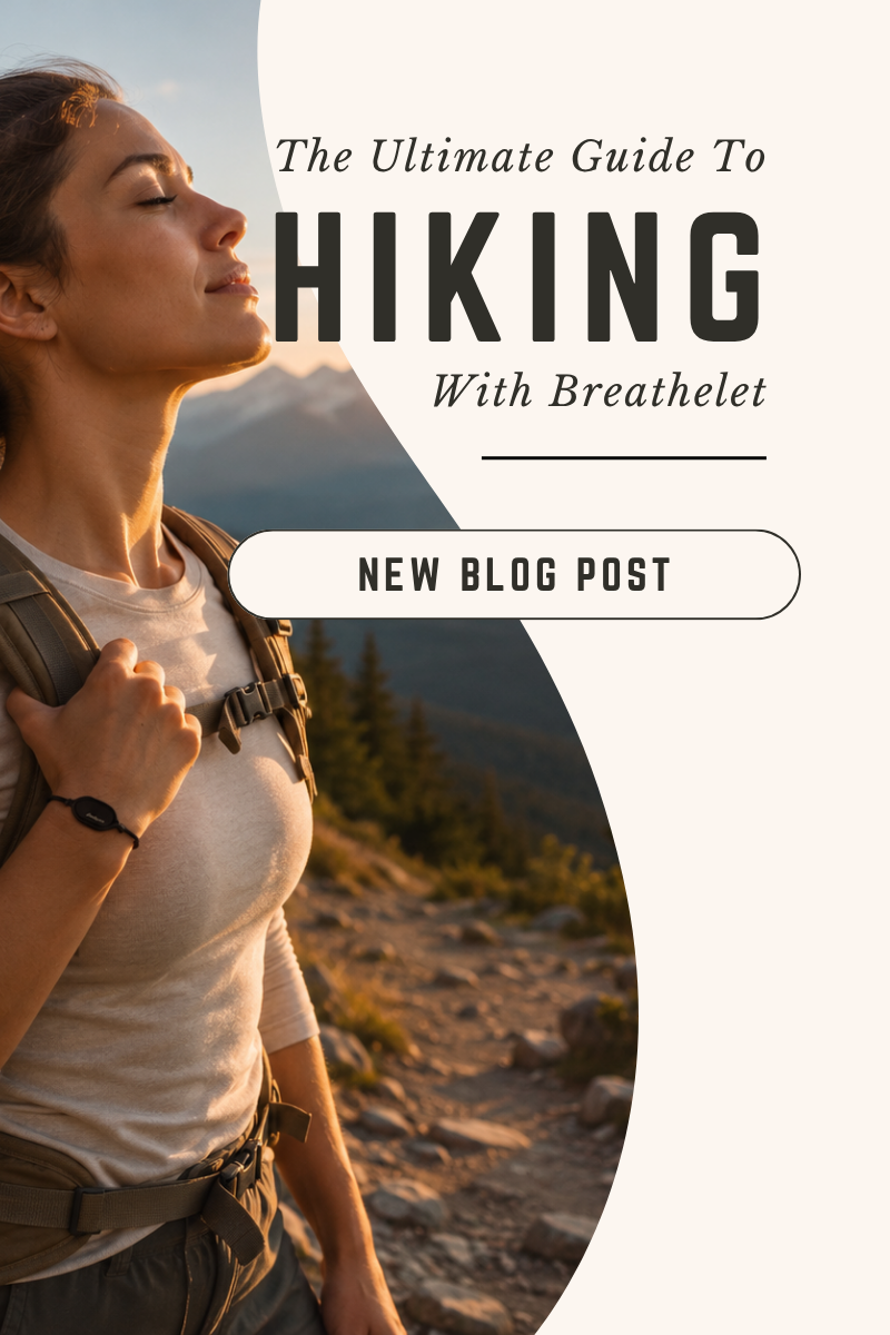 Breathelet While Hiking, Biking, or Exploring