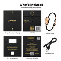 BREATHELET | Wearable Focus Bracelet – Adjustable Fit – Gentle Vibration Alerts for Calm & Refocus