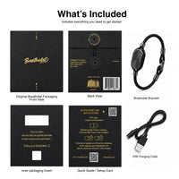 BREATHELET | Wearable Focus Bracelet – Adjustable Fit – Gentle Vibration Alerts for Calm & Refocus